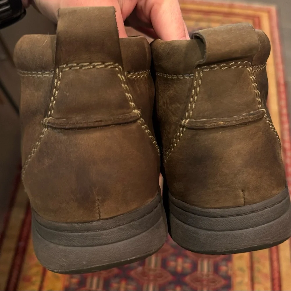 Clarks Mens Style Chukka Brown Boot Size 12